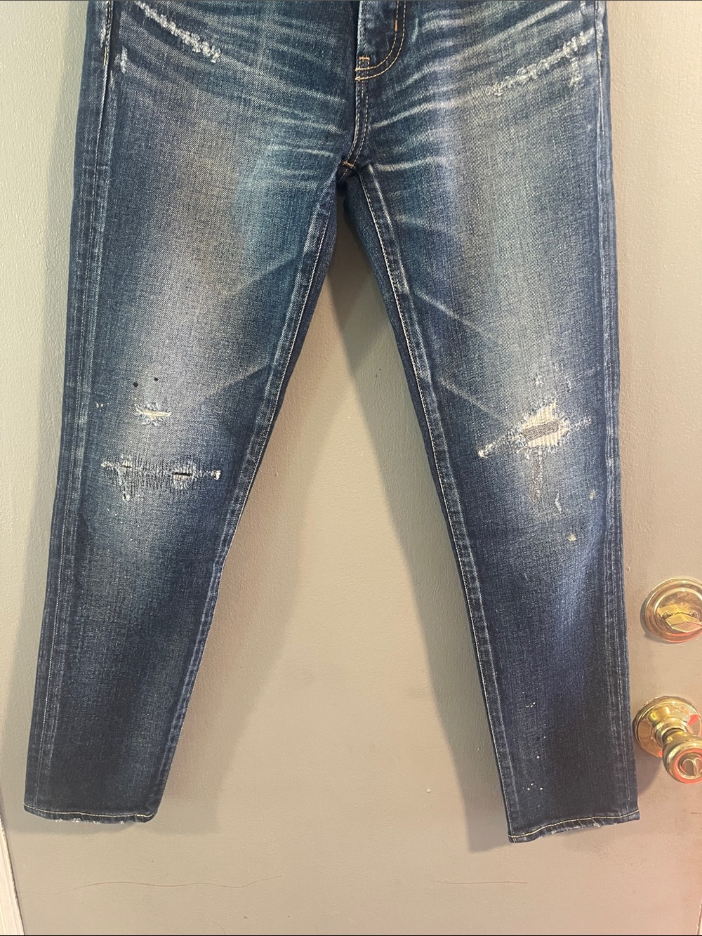 Moussy Vintage Distressed Howa Skinny Jeans Size 25 - Picture 3 of 8